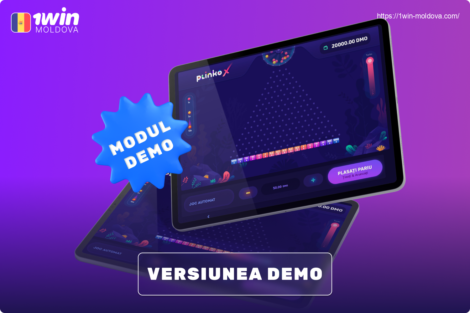 Plinko Demo le permite jucătorilor din Moldova să testeze jocul gratuit, fără depozit